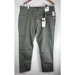 Alesbury Pants Green Denim Men's 40 x 32 Athletic Fit Straight New Classic